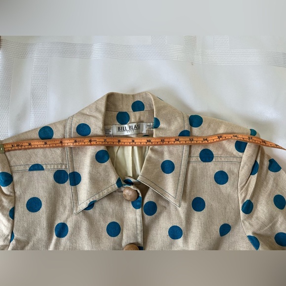 Like New, Bill Blass Polkadot Suit - Picture 10 of 12